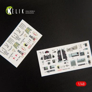 1/48 Reskit F-4B interior 3D decals for Tamiya kit