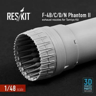 1/48 Reskit F-4B/C/D/N Phantom II exhaust nozzles for Tamiya Kit (1/48)