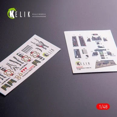 1/48 Reskit F-4B/N interior 3D decals for Academy kit (1/48)