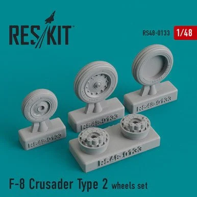 1/48 Reskit F-8 Crusader Type 2 wheels set