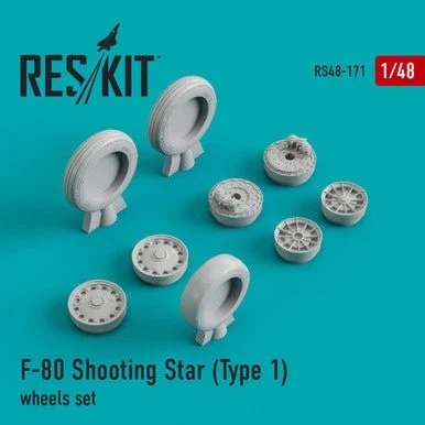 1/48 Reskit F-80 Shooting Star (Type 1) wheels set