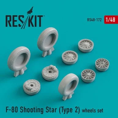 1/48 Reskit F-80 Shooting Star (Type 2) wheels set