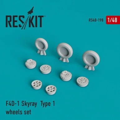1/48 Reskit F4D-1 Skyray Type 1 wheels set