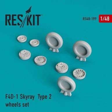 1/48 Reskit F4D-1 Skyray Type 2 wheels set