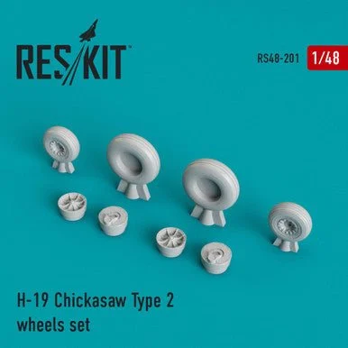 1/48 Reskit H-19 Chickasaw Type 2 wheels set