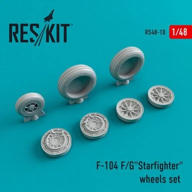 1/48 Reskit Lockheed F-104 F/G Starfighter wheels set