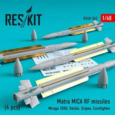 1/48 Reskit Matra MICA RF missiles (4 pcs)