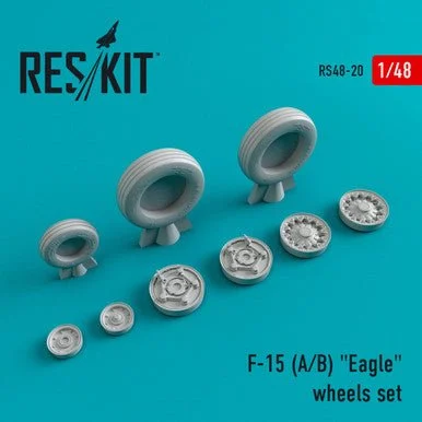 1/48 Reskit McDonnell Douglas F-15 (A/B) Eagle (Weighted) wheels set
