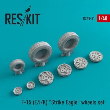 1/48 Reskit McDonnell Douglas F-15 (E/I/K) Strike Eagle wheels set