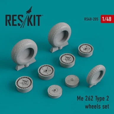 1/48 Reskit Me.262 Type 2 wheels set