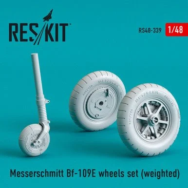 1/48 Reskit Messerschmitt Bf-109E wheels set (weighted) (1/48)