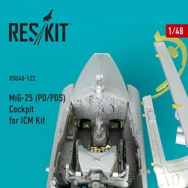 1/48 Reskit MiG-25 (PD/PDS) Cockpit for ICM Kit (1/48)