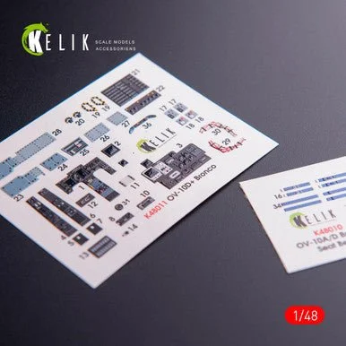1/48 Reskit OV-10D+ Bronco interior 3D decals for Icm kit (1/48)