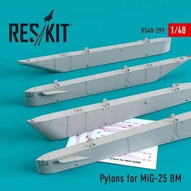1/48 Reskit Pylons for MiG-25 BM (1/48)