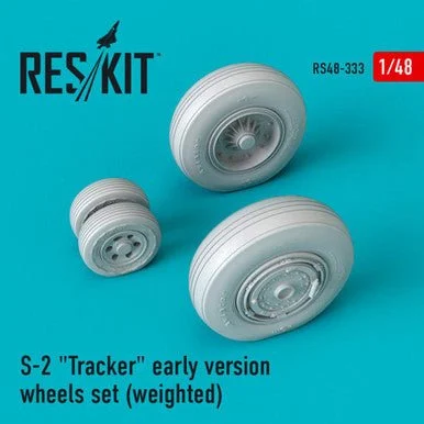 1/48 Reskit S-2 "Tracker" early version wheels set (weighted)