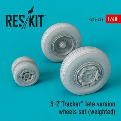 1/48 Reskit S-2"Tracker" late version wheels set (weighted)