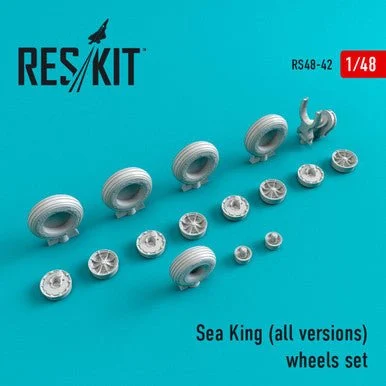1/48 Reskit Sea King (all versions) wheels set