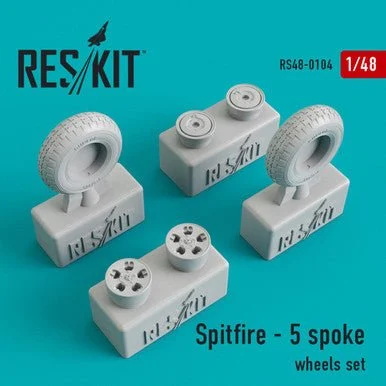 1/48 Reskit Spitfire - 5 spoke wheels set