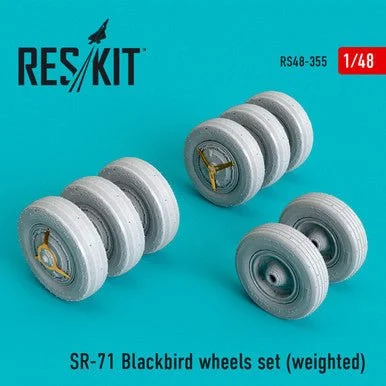 1/48 Reskit SR-71 Blackbird wheels set (weighted)