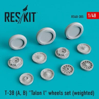 1/48 Reskit T-38 (A, B) Talon l wheels set (weighted)