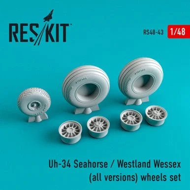 1/48 Reskit Uh-34 Seahorse / Westland Wessex (all versions) wheels set