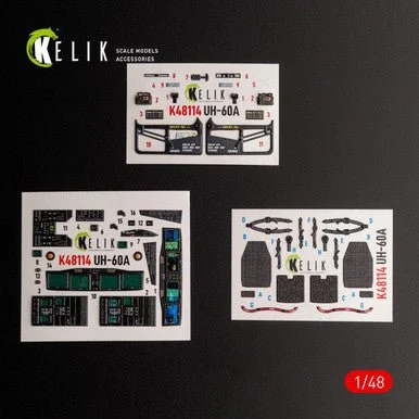 1/48 Reskit UH-60A Black Hawk - Type 2 Defence Intelligence of Ukraine interior 3D decals for
