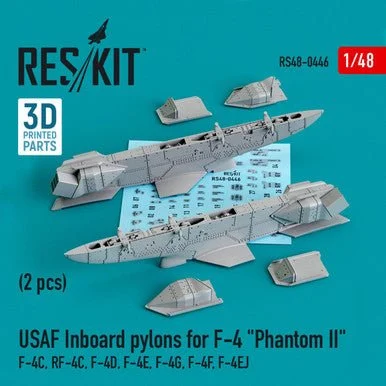 1/48 Reskit USAF Inboard pylons for F-4 Phantom II (2 pcs) (3D printing)