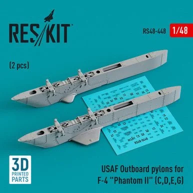 1/48 Reskit USAF Outboard pylons for F-4 Phantom II