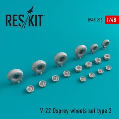 1/48 Reskit V-22 Osprey Type 2 wheels set