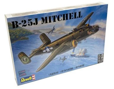 1/48 Revell B-25J Mitchell Bomber Plastic Model