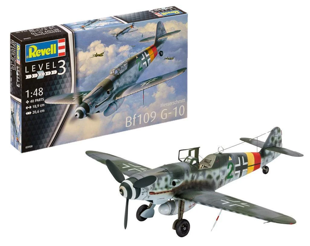 1/48 Revell Germany Messerschmitt Bf109 G-10 - 3958