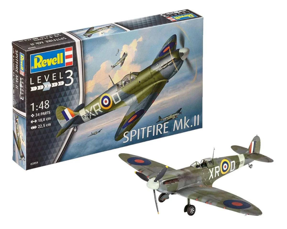 1/48 Revell Germany Supermarine Spitfire Mk.II 3959 - Revell-Germany