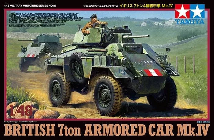 1/48 Tamiya British 7 Ton Armored Car Mk.IV 32587