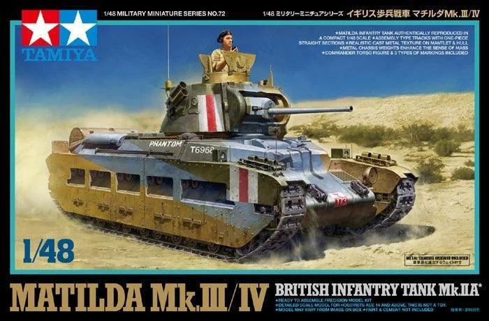 1/48 Tamiya British Matilda MK.III/IV 32572