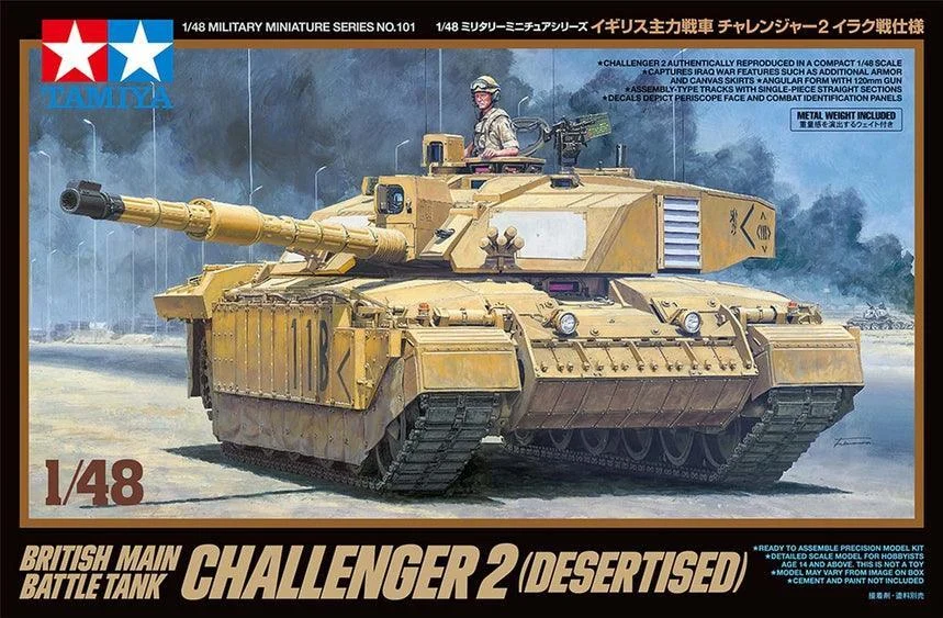 1/48 Tamiya British Tank Challenger 2 - 32601