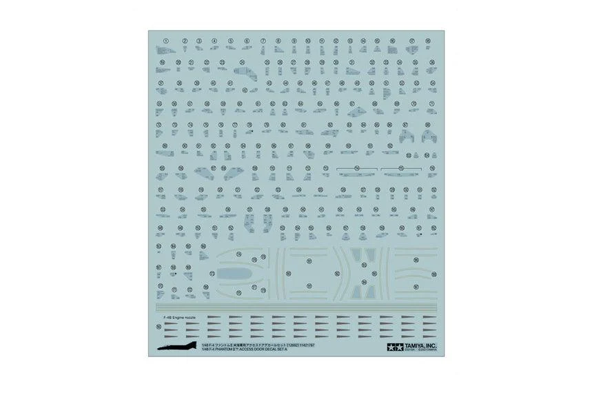 1/48 Tamiya F-4 Phantom II Decal Set A 12692