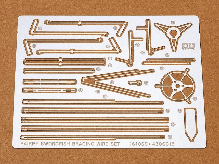 1/48 Tamiya Fairey Swordfish Photo Etched Bracing Wire Set 61069