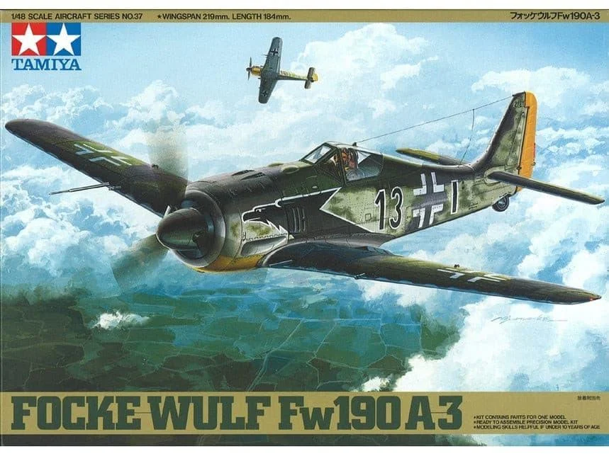 1/48 Tamiya FW190 A-3 Focke-Wulf 61037