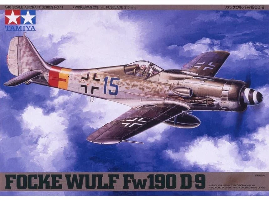 1/48 Tamiya FW190 D-9 Focke-Wulf 61041