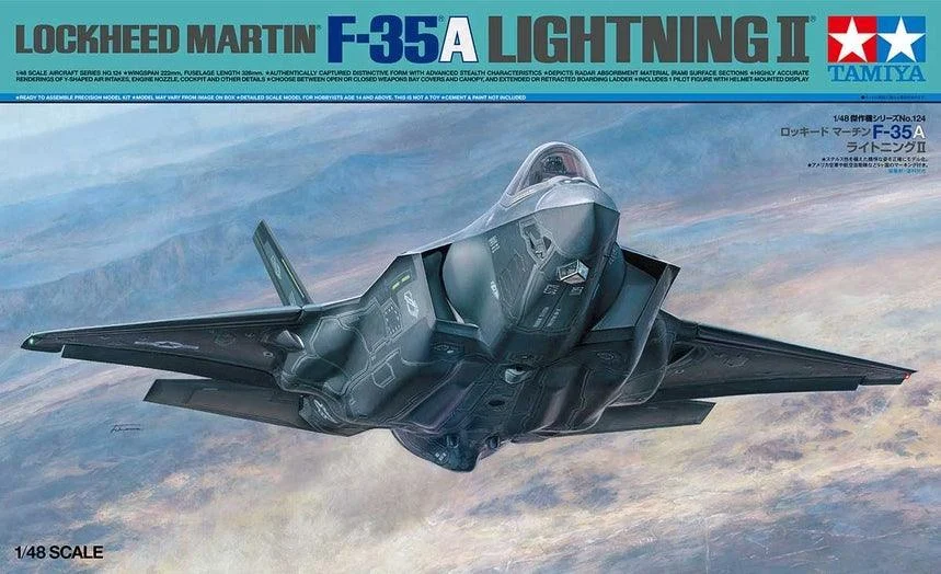 1/48 Tamiya Lockheed F-35A Lightning II 61124