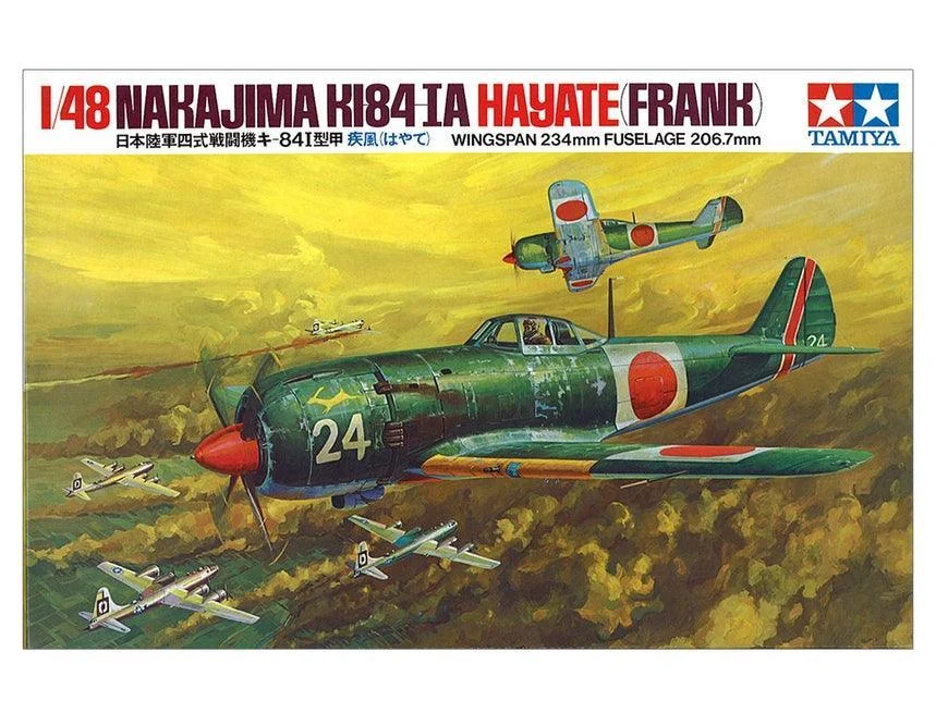 1/48 Tamiya Nakajima Ki-84-IA Hayate (Frank Kit) 61013