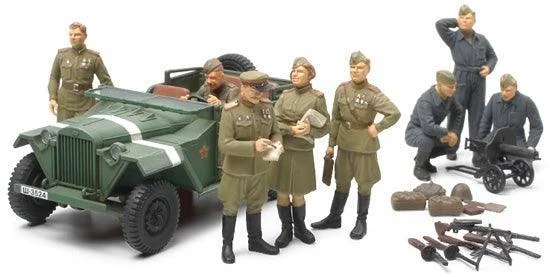 1/48 Tamiya Russian Field Car Gaz-67B with Officer 89767