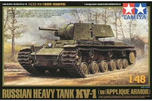1/48 Tamiya Russian KV-1B w/Applique Armor 32545
