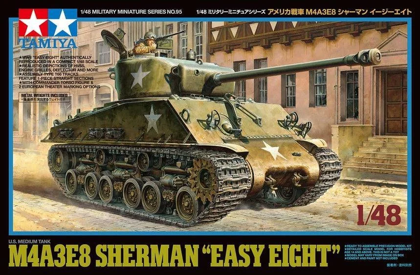 1/48 Tamiya U.S. Medium Tank M4A3E8 Sherman 32595