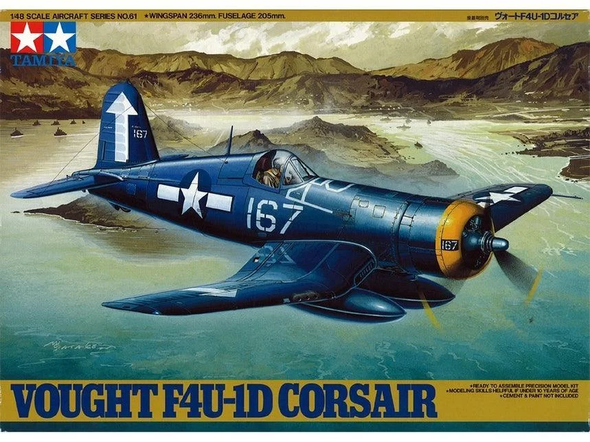 1/48 Tamiya Vought F4U-1D Corsair 61061