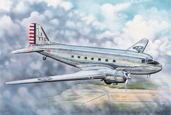 1/48 Trumpeter C-48C Skytrain Transport Aircraft 02829