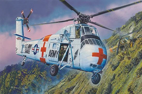 1/48 Trumpeter CH-34 US ARMY Rescue 02883