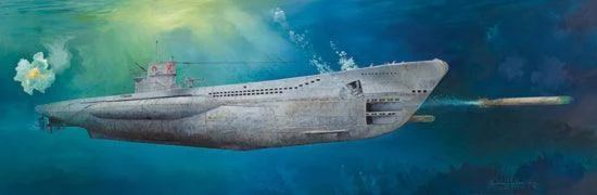 1/48 Trumpeter DKM U-Boat Type VIIC U-552 06801