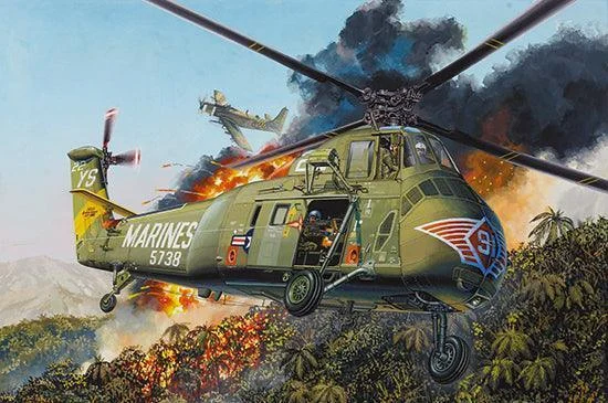 1/48 Trumpeter H-34 U.S. Marines 02881