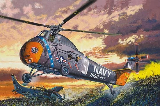 1/48 Trumpeter H-34 US NAVY RESCUE 02882
